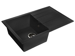 Granfest Мойка кухонная Quadro GF-Q780L Черный – фотография-1